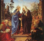 Piero di Cosimo The Visitation and Two Saints China oil painting reproduction